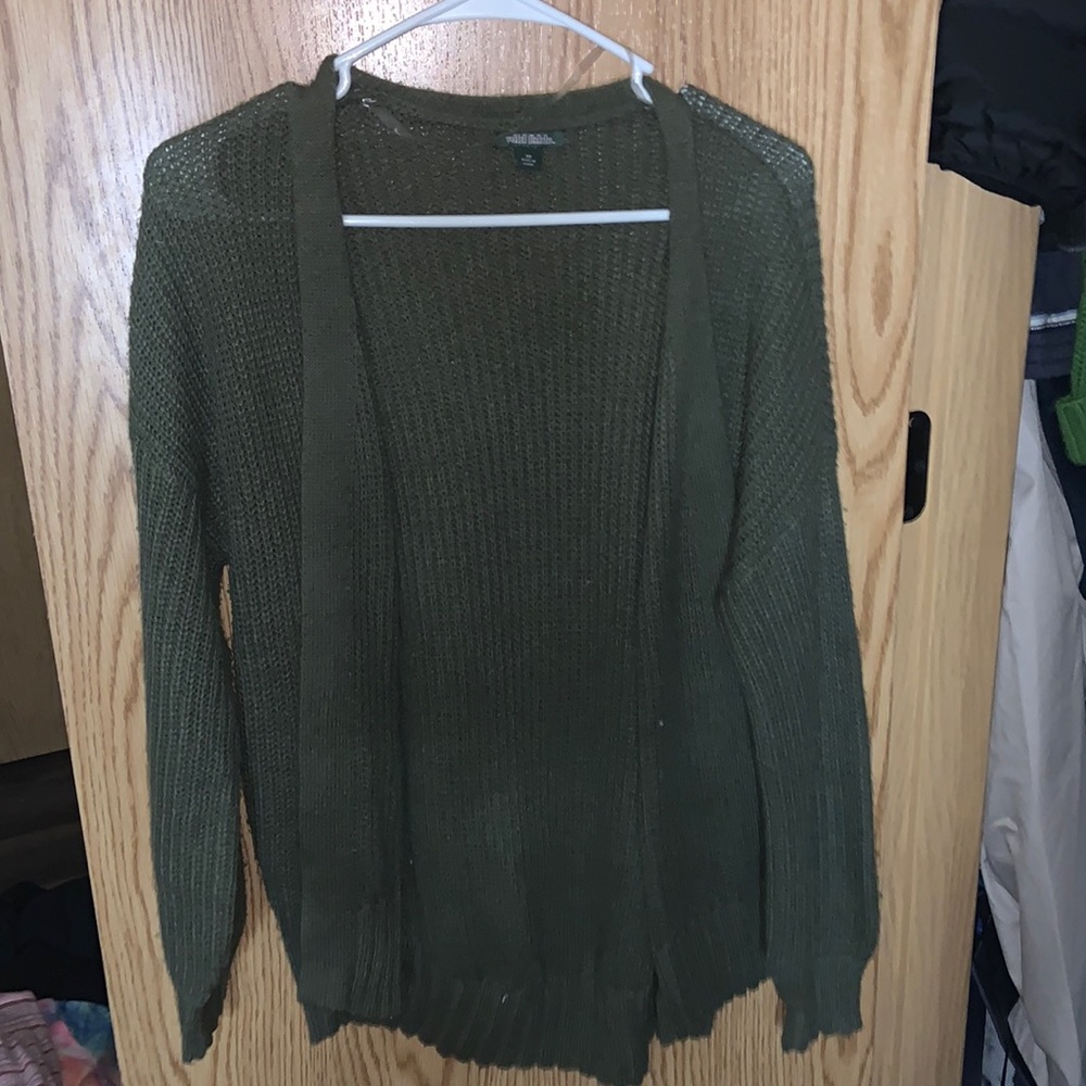 Forest Green Woman’s Cardigan
